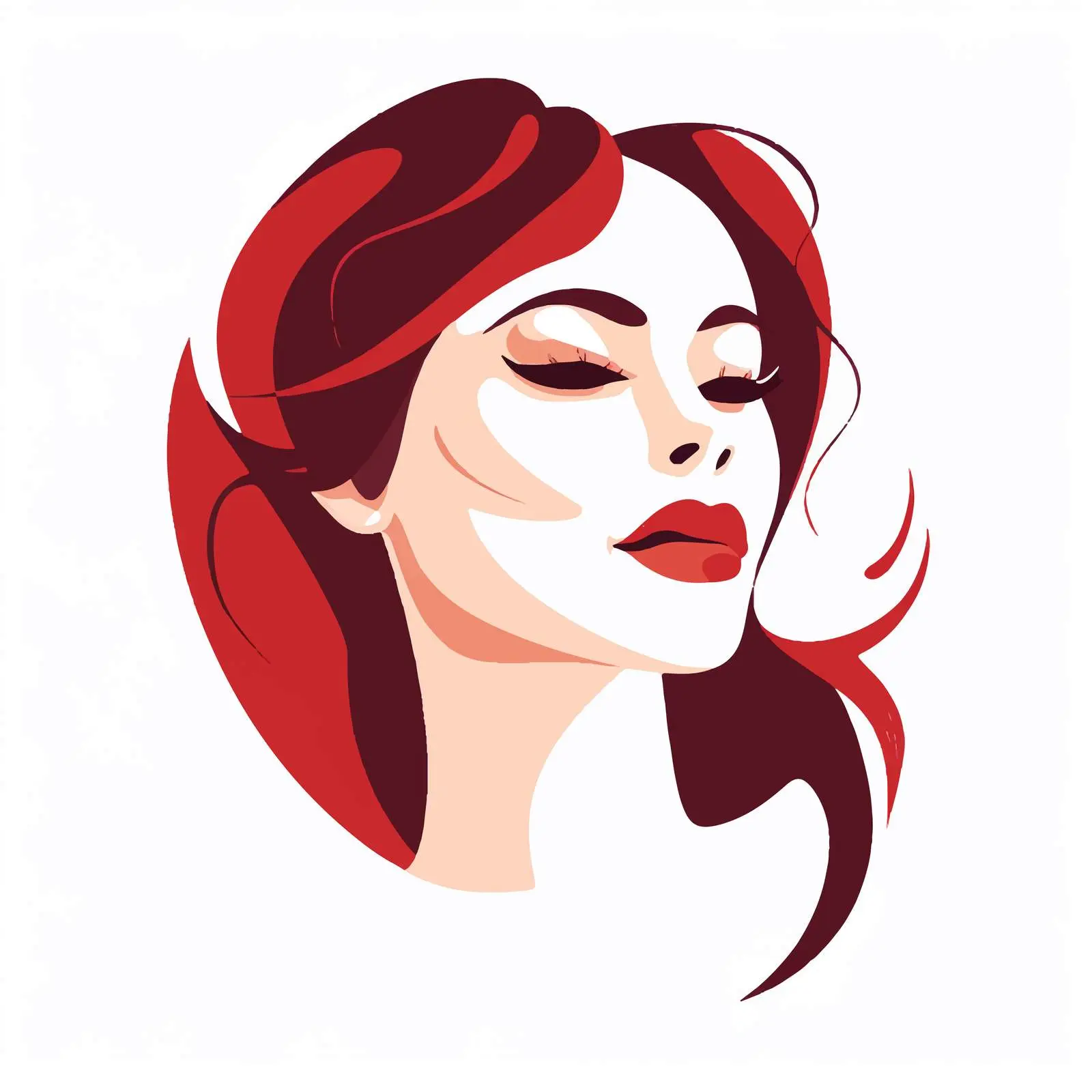 Cartoon Woman Illustration for International Women's Day – free strength image from Dotvec