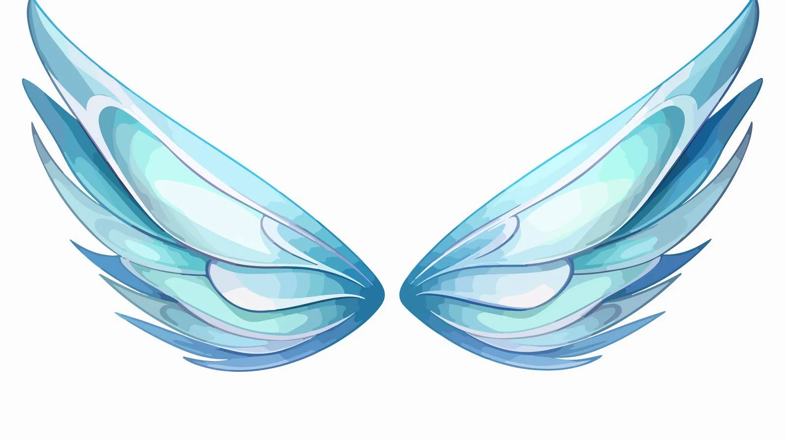 Fairy Wing Cartoon Illustration — free download from Dotvec