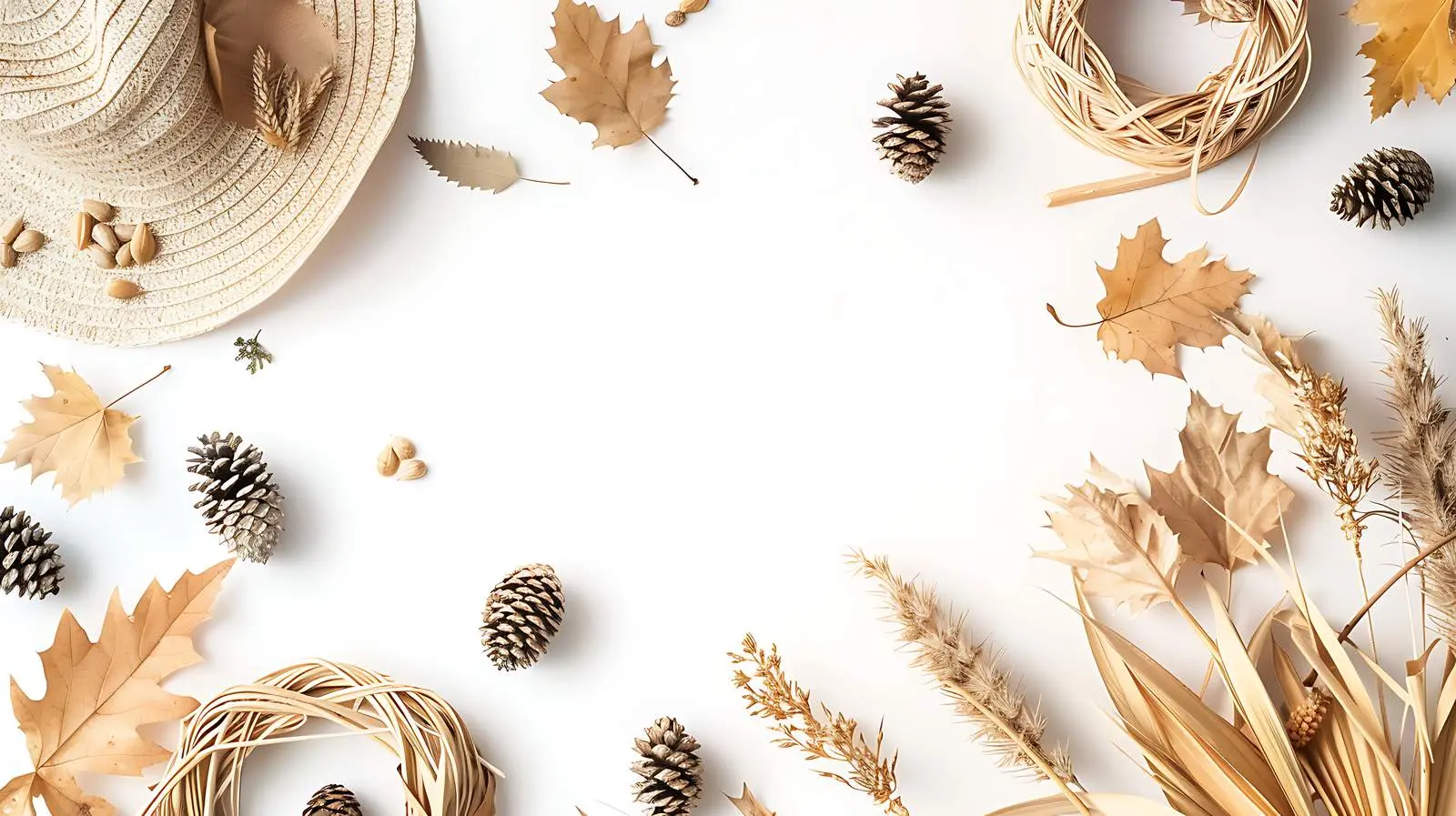 Fall Autumn Photo Album with Wedding Memories – free warm colors image from Dotvec