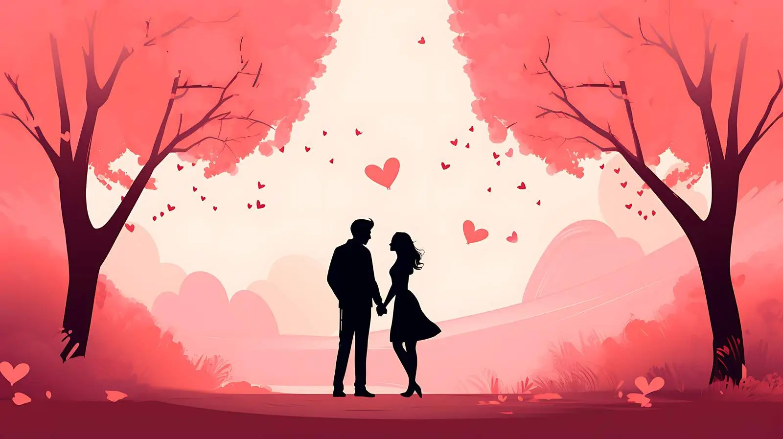 Valentine's Day Card Template — free download from Dotvec