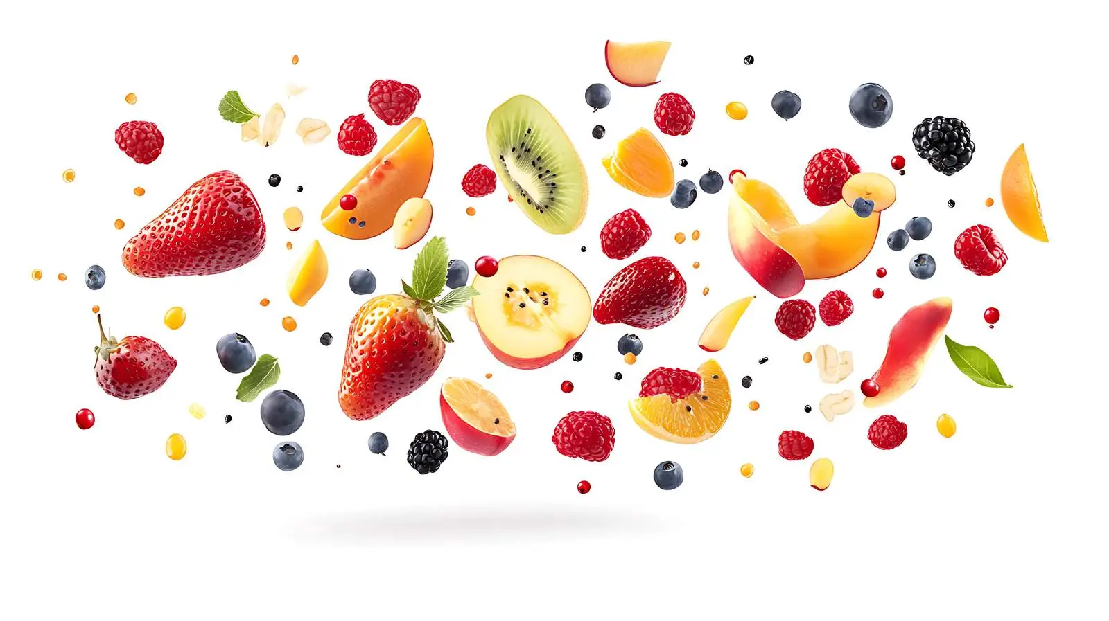 Fresh Fruit Salad Presentation — free download from Dotvec