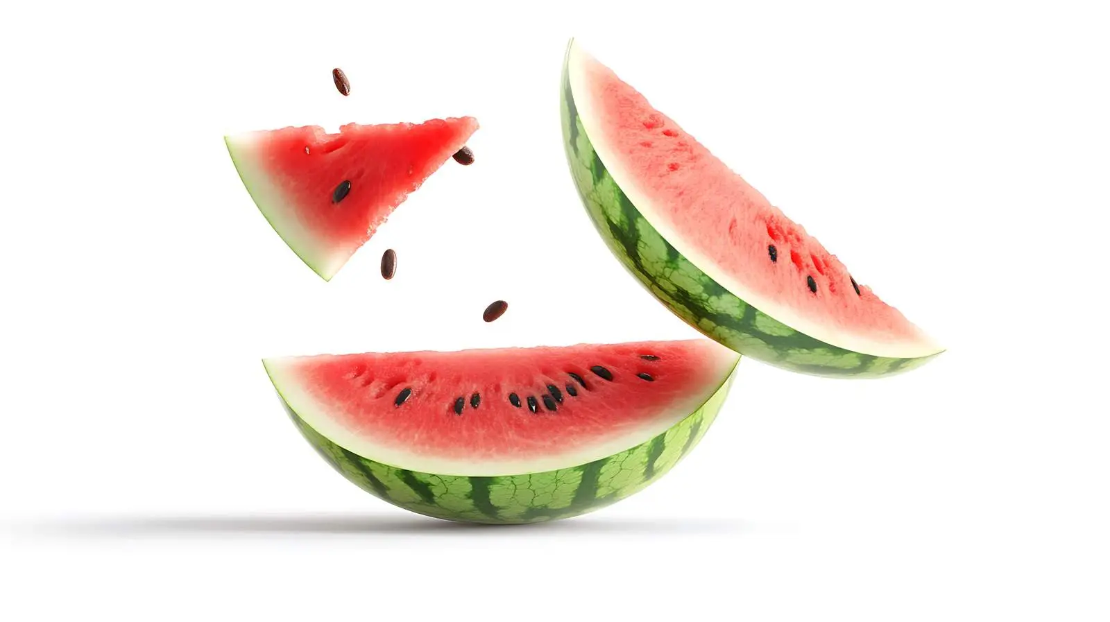 Fresh Watermelon on White Background — free download from Dotvec