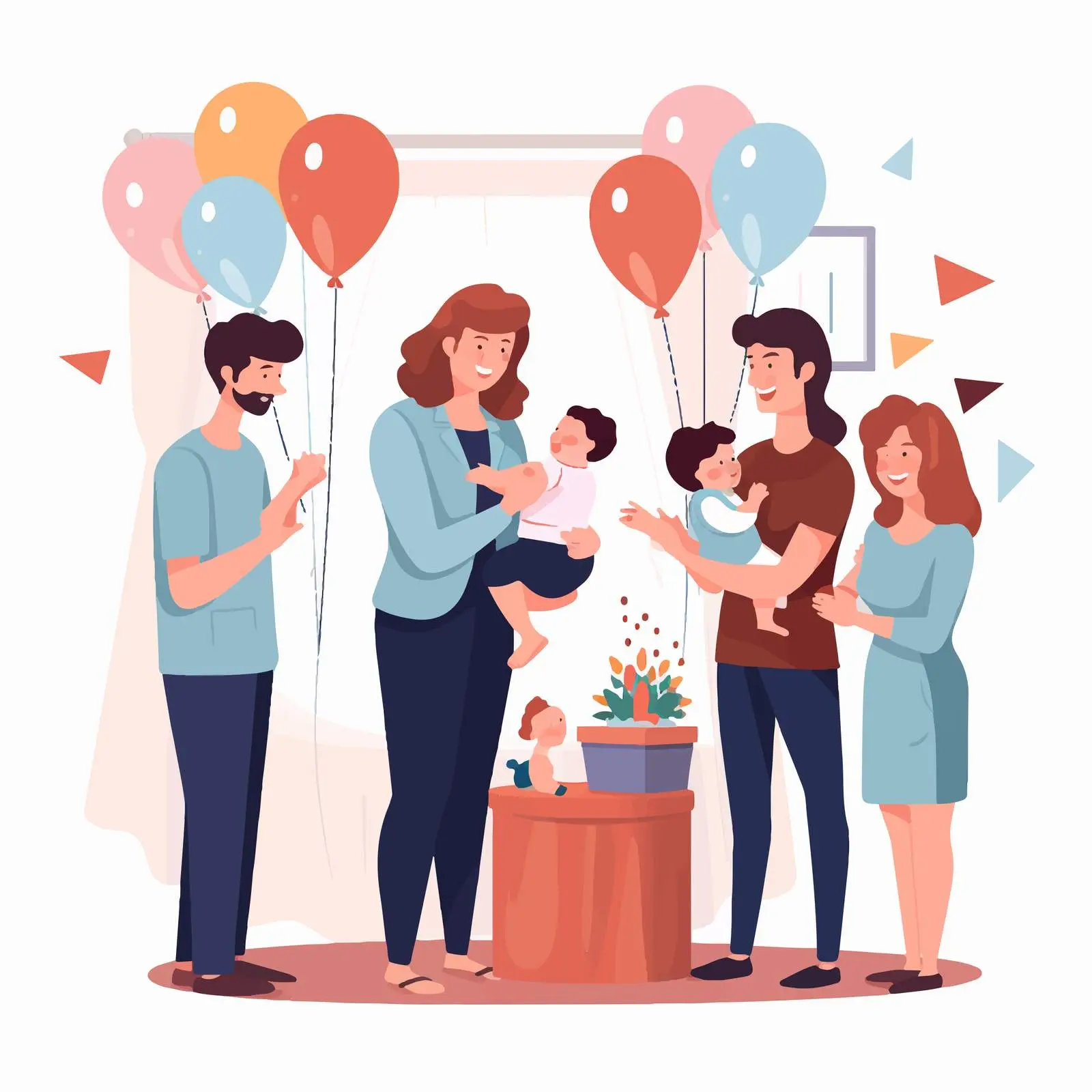 Joyful Baby Shower Celebration with Family — free download from Dotvec