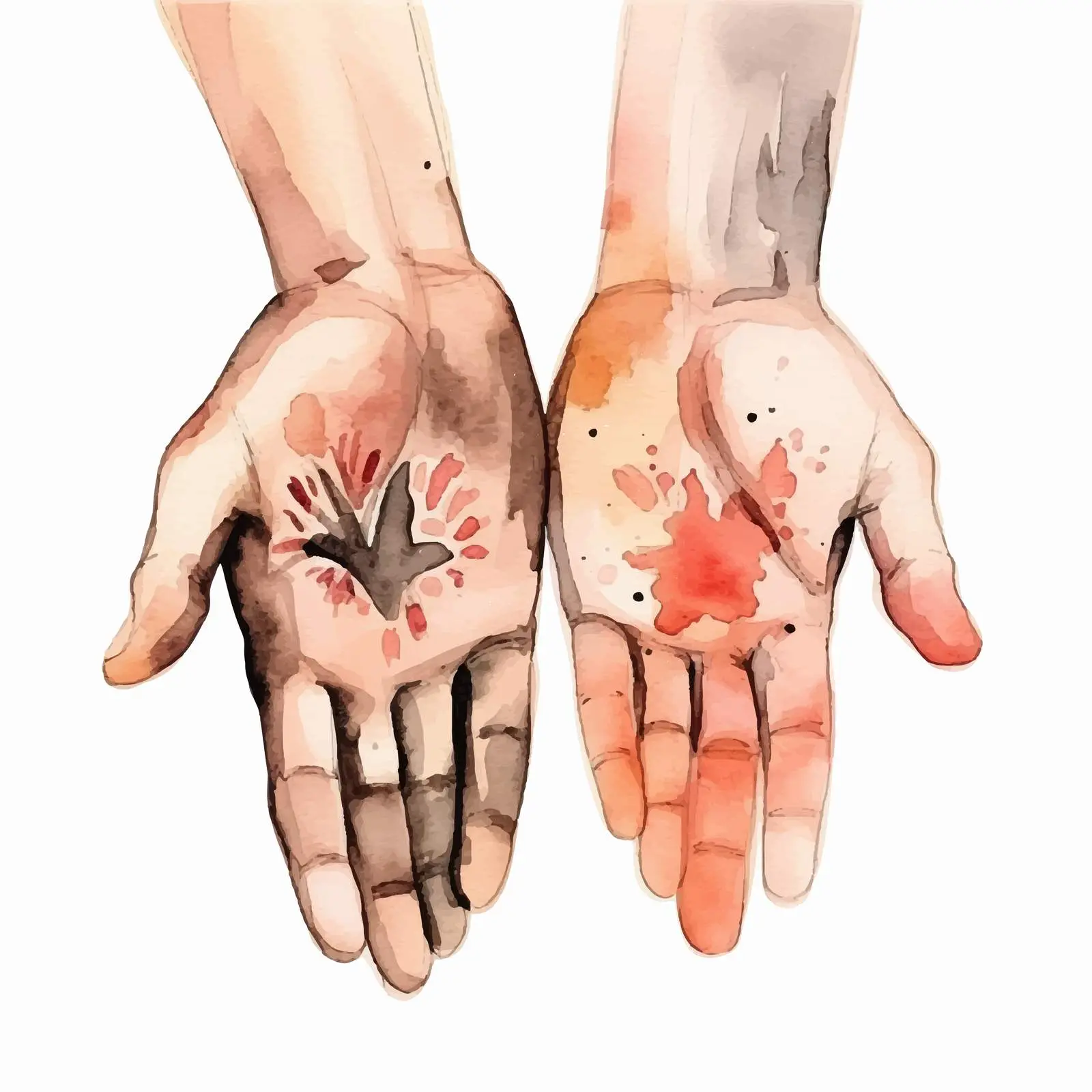 Family Handwritten Lettering with Parents and Child — free download from Dotvec