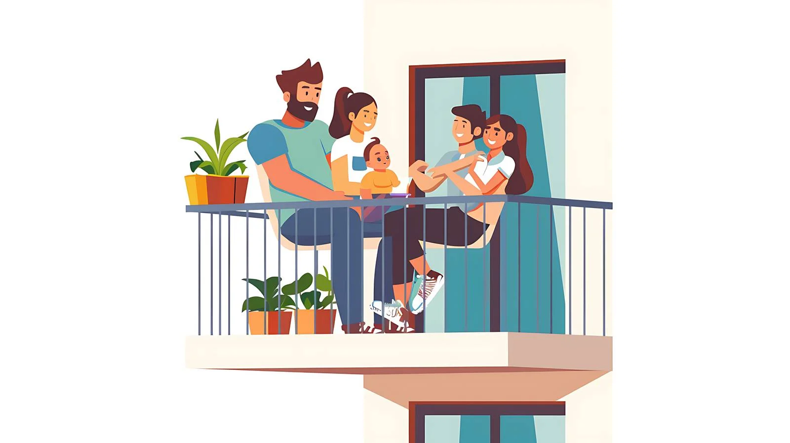 Quality Time on Isolated Balcony — free download from Dotvec