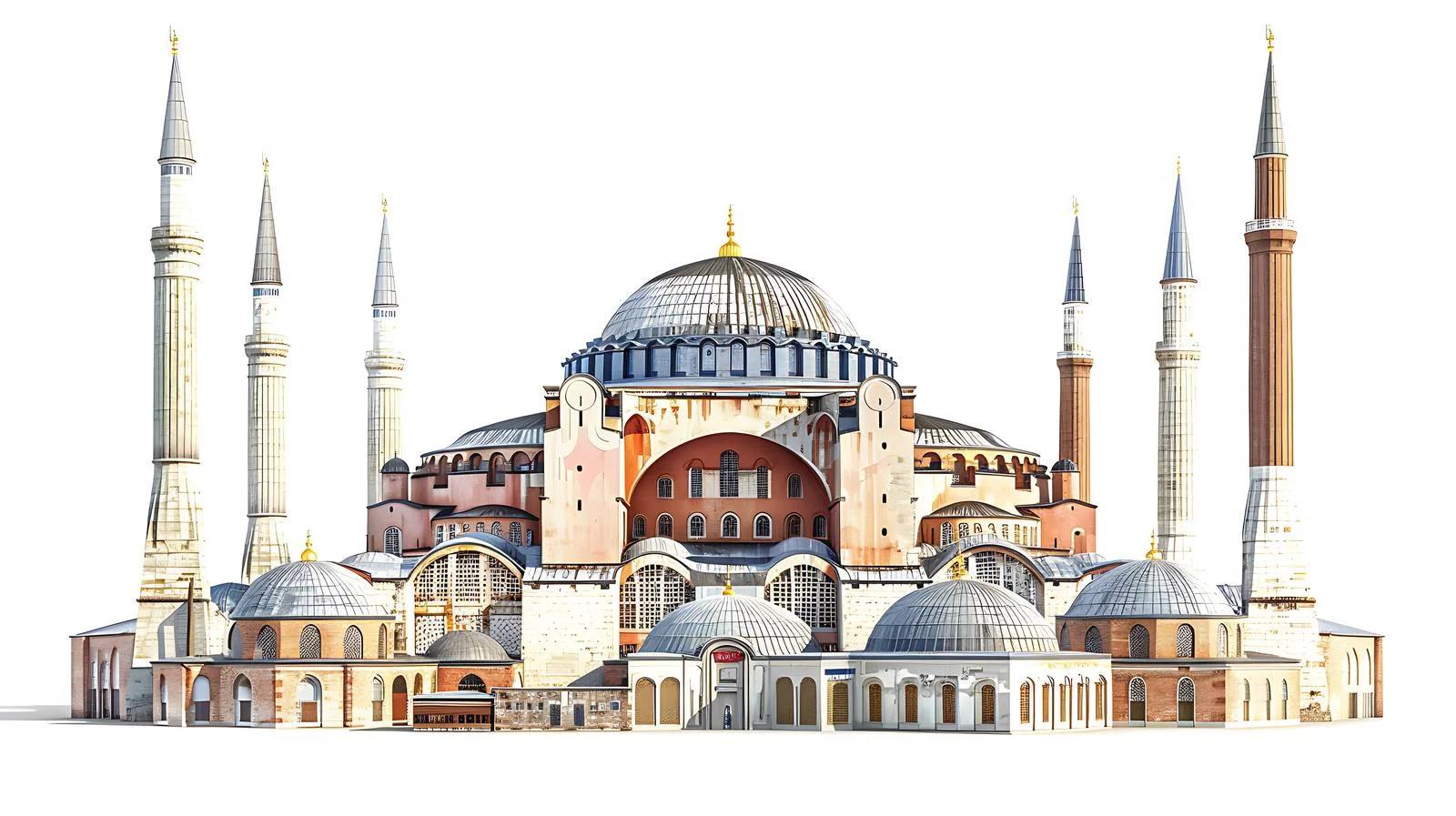 Iconic Hagia Sophia Mosque, Istanbul — free download from Dotvec