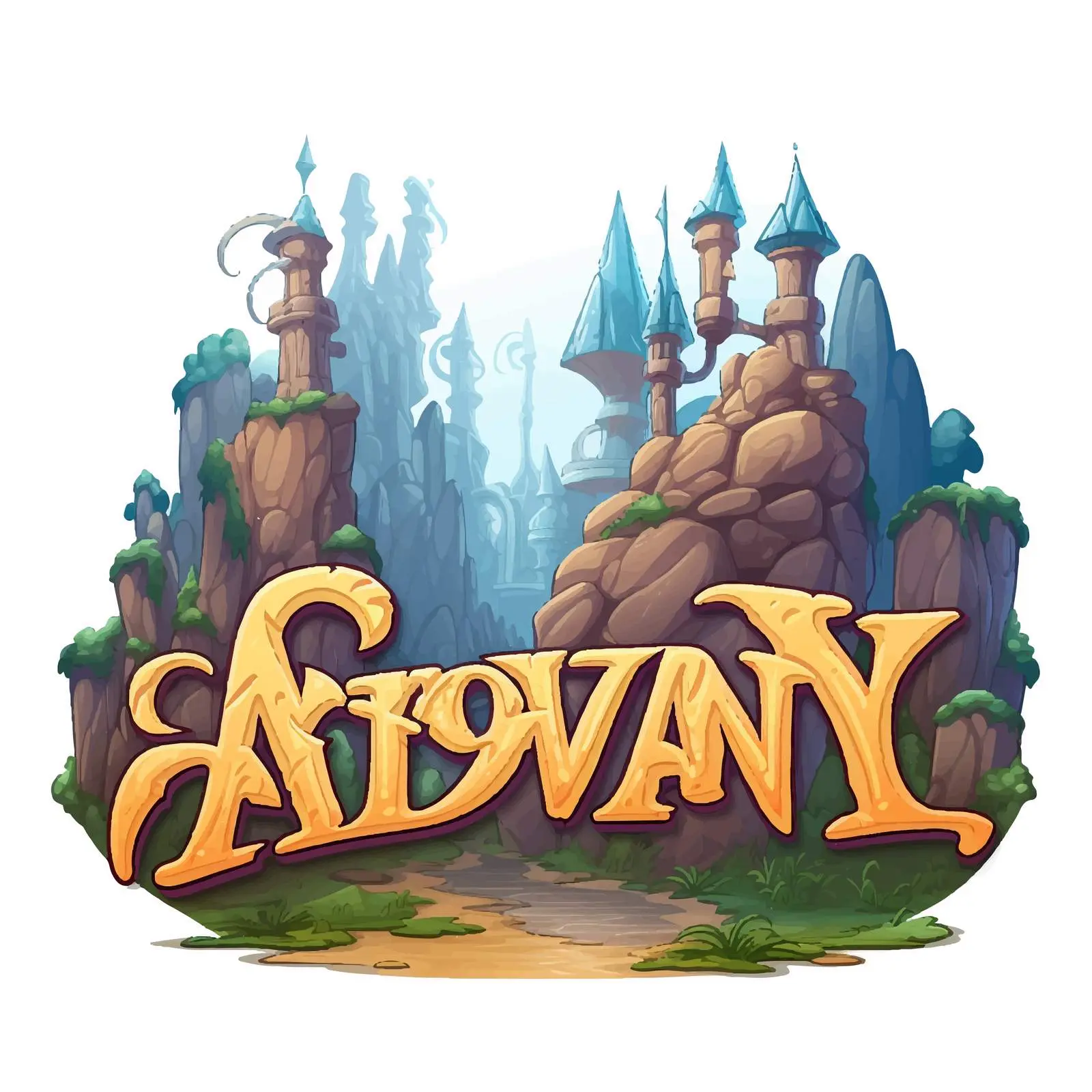 Cartoon Style Fantasy Adventure Illustration — free download from Dotvec