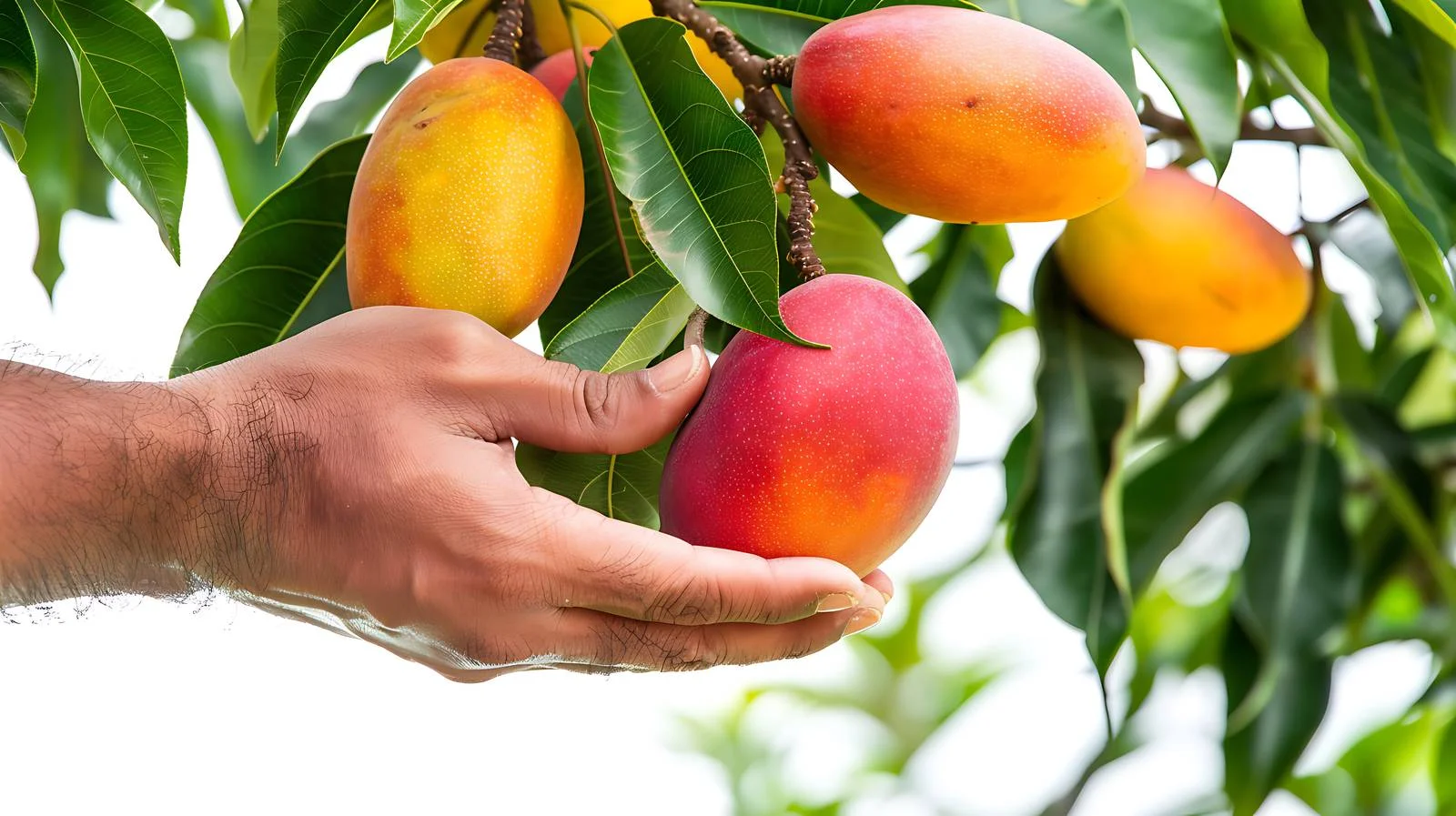 Harvesting Mango Tree — free download from Dotvec
