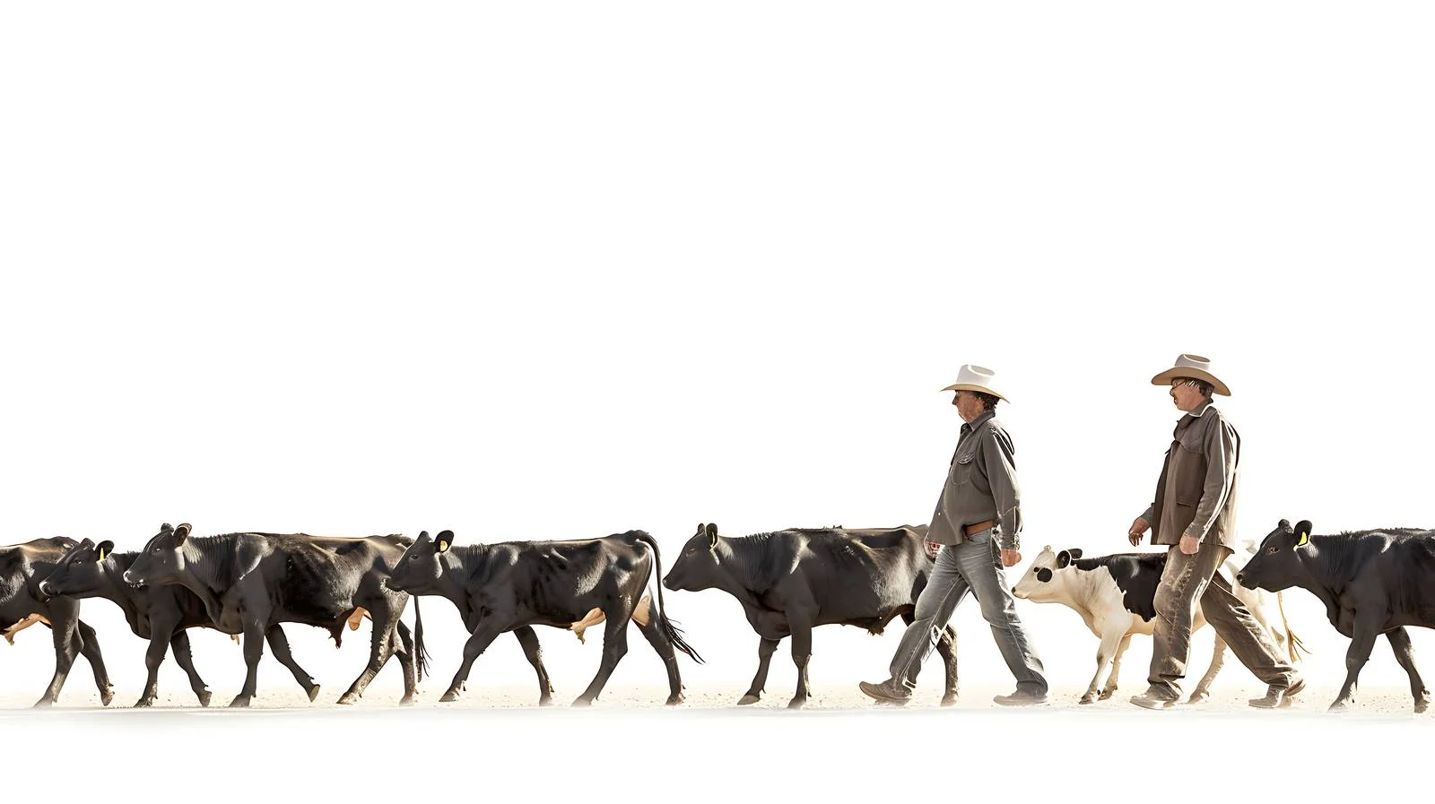 Farm Life Scene with Cows — free download from Dotvec