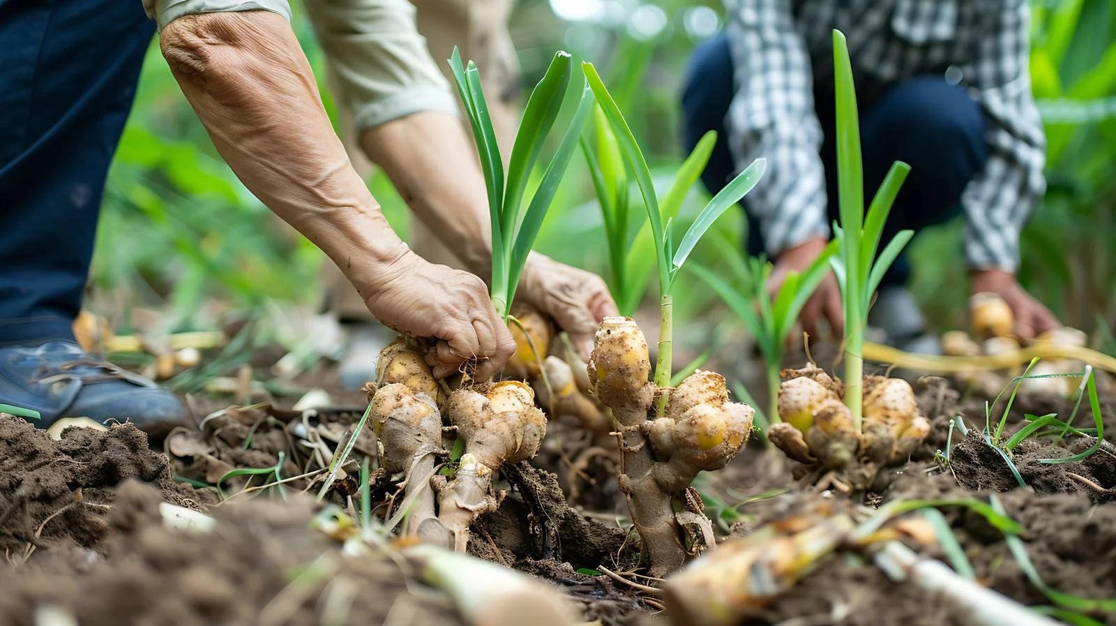 Harvesting Galangal Plants for Sale — free download from Dotvec