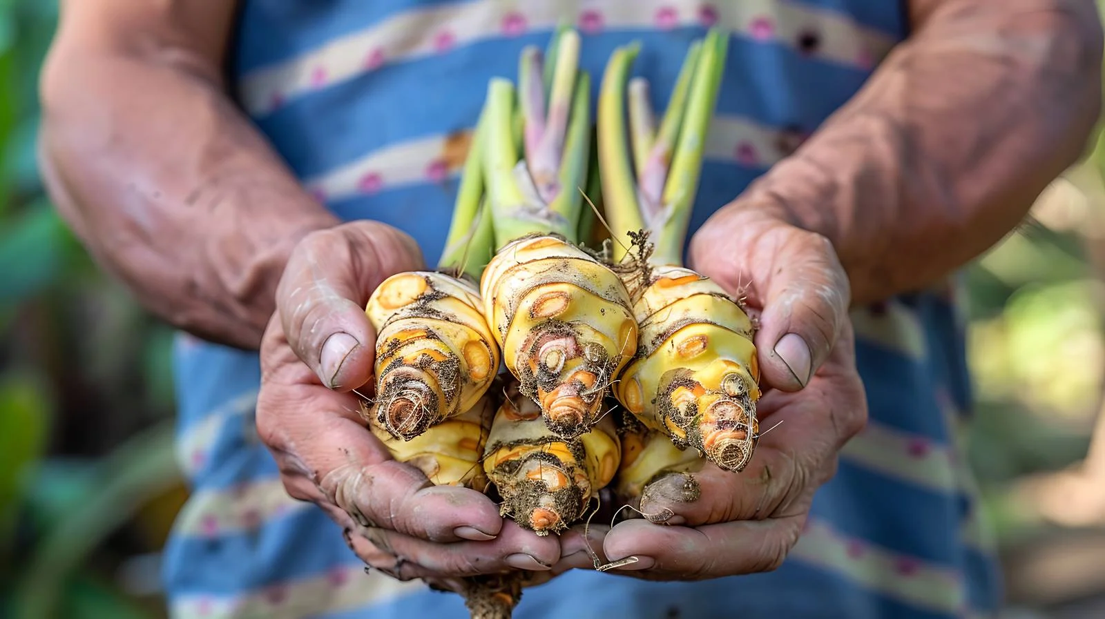 Harvesting Galangal – free galangal image from Dotvec