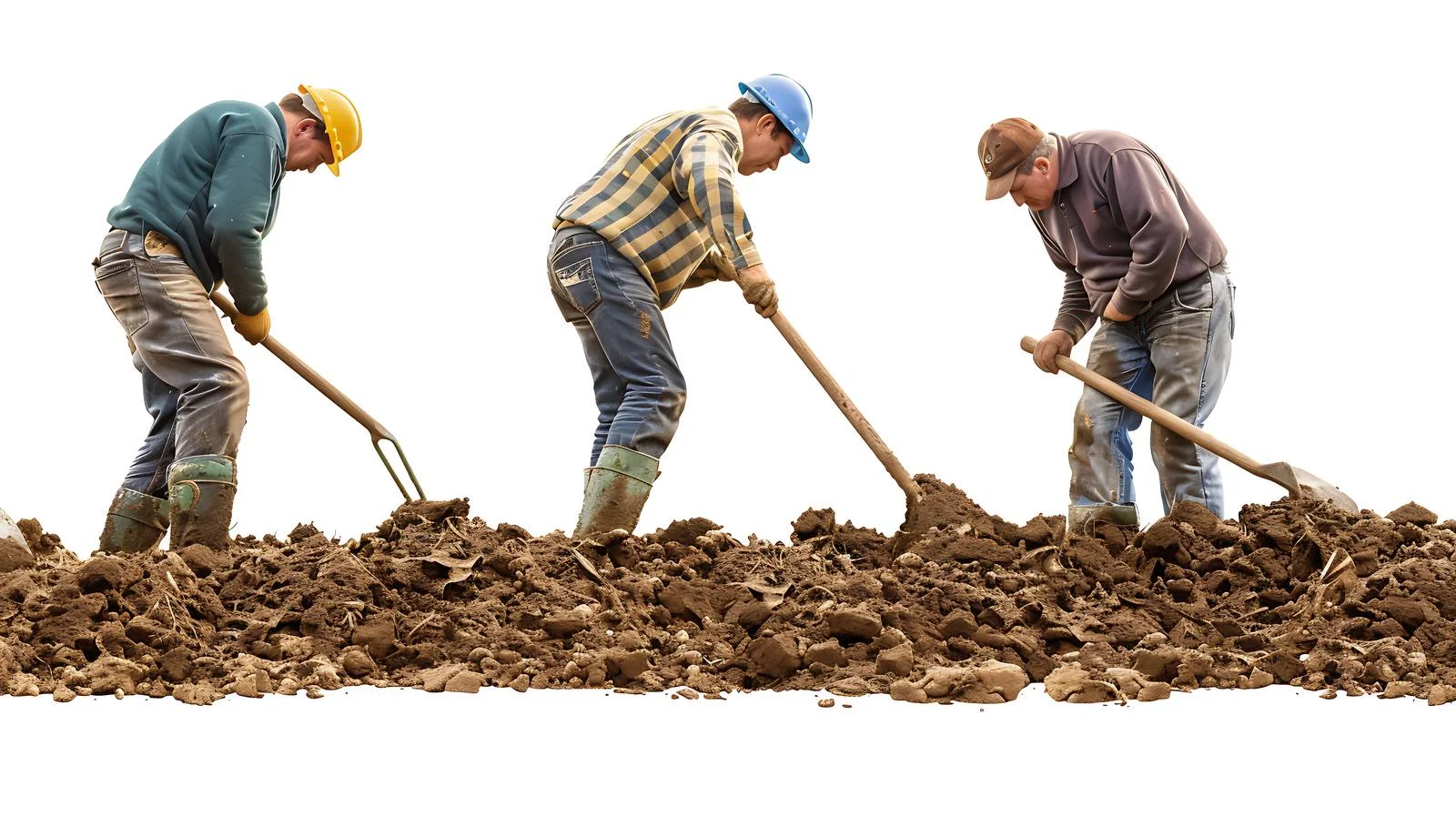 Digging Ditch for Farming — free download from Dotvec