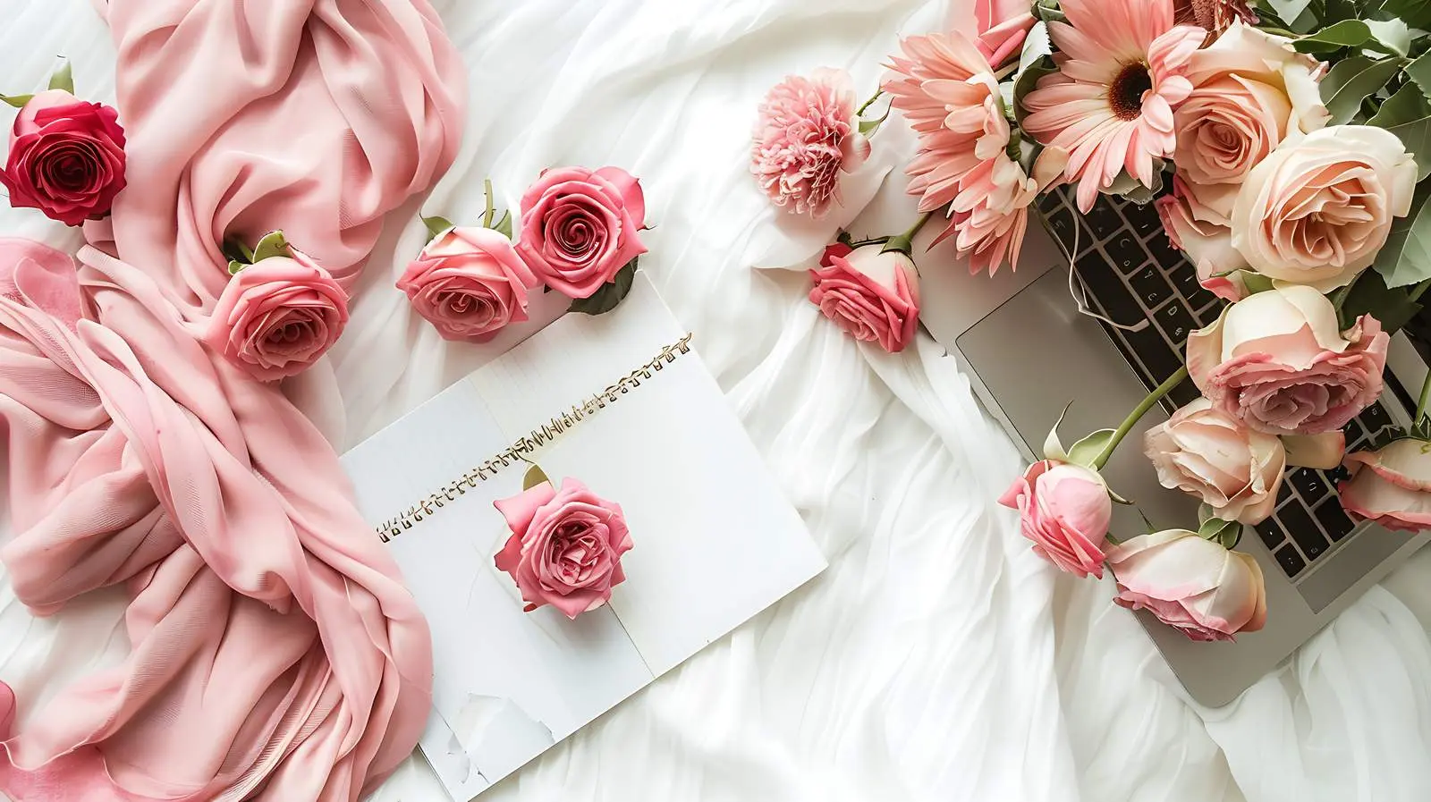 Stylish Home Office Workspace for Bloggers – free beauty blog image from Dotvec