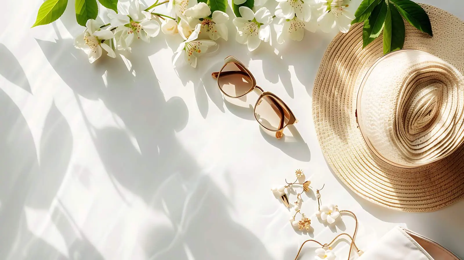 Stylish Women's Accessories on White Background — free download from Dotvec