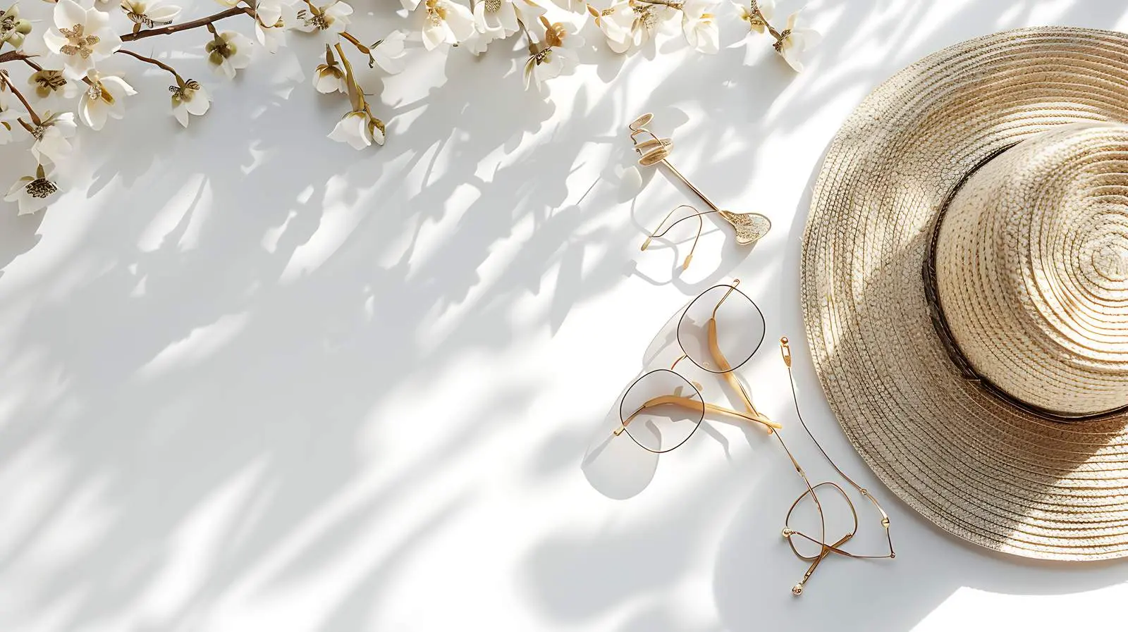 Stylish Women's Accessories on White Background – free model image from Dotvec