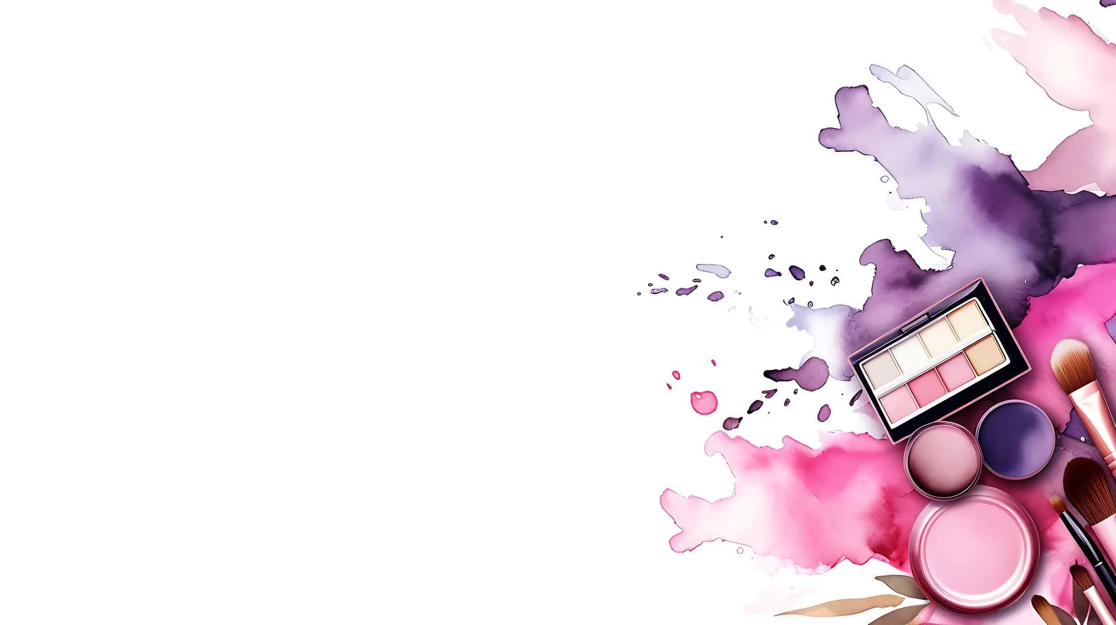 Elegant Cosmetic Display with Makeup Essentials — free download from Dotvec