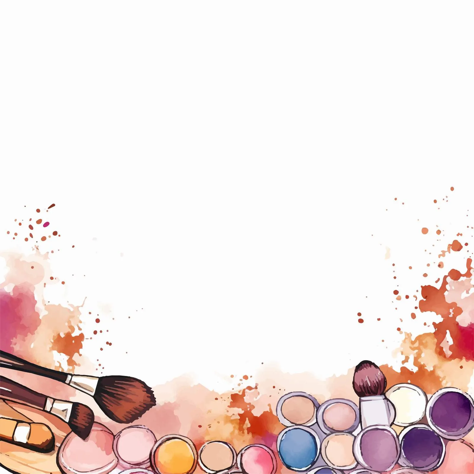 Stylish Makeup Artist Background for Fashion and Cosmetics — free download from Dotvec