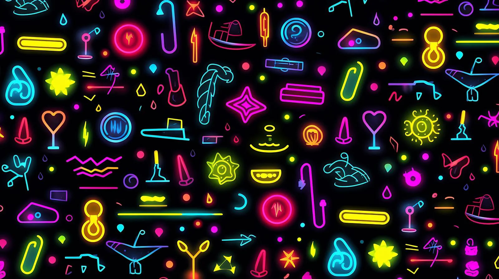 Elegant Neon Fashion Signboard Illuminated Vibrantly — free download from Dotvec