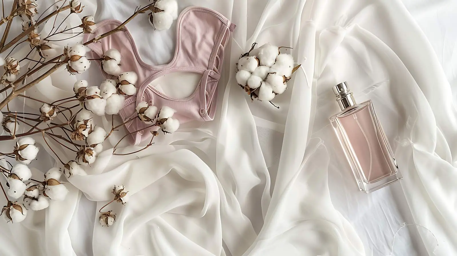 Trendy Women's Underwear and Bra with Perfume – free fashion shoot image from Dotvec
