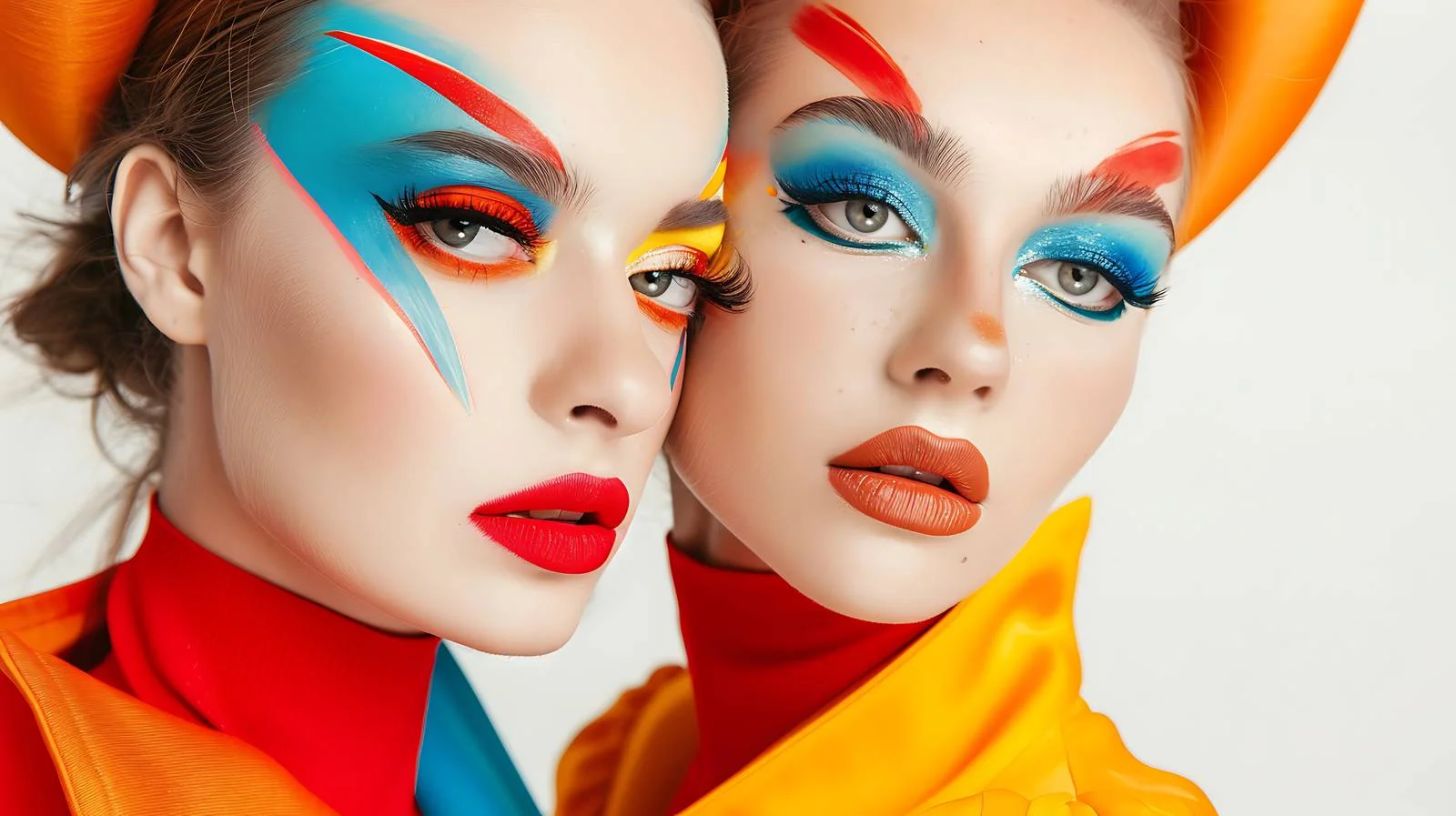 Glamorous Twin Fashion Studio Photoshoot — free download from Dotvec