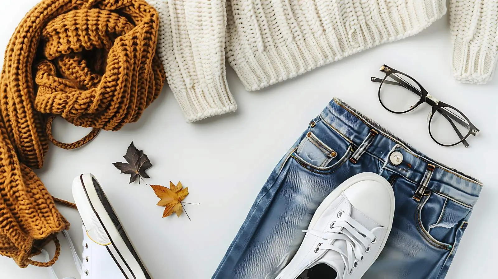 Stylish Women's Winter Fashion on White Background – free cold image from Dotvec