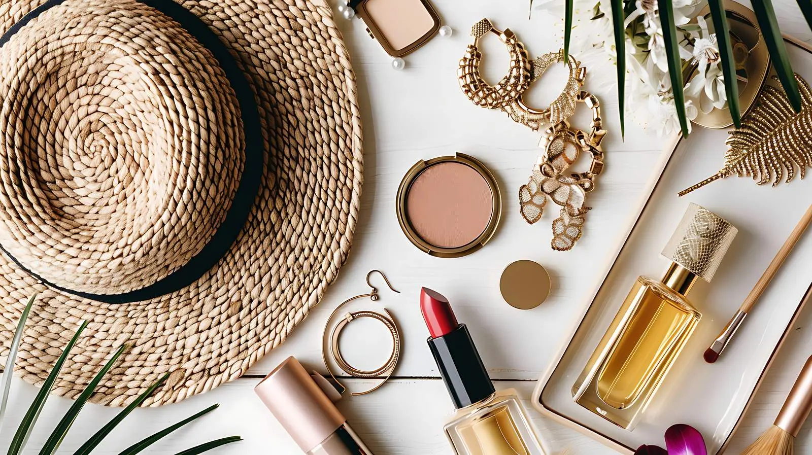 Stylish Women Accessories and Perfume Tray — free download from Dotvec