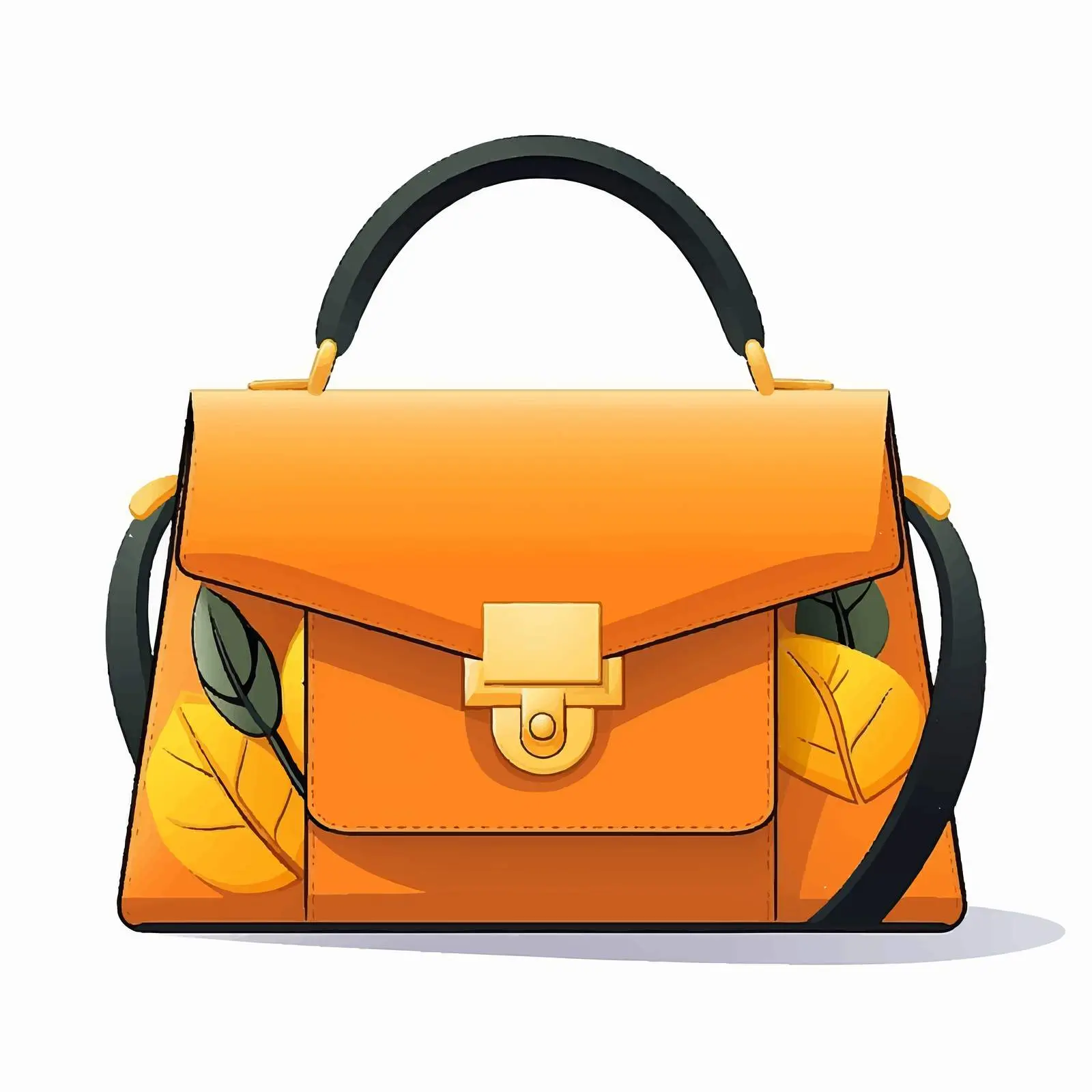 Stylish Women's Trapeze Flap Bag with Strap – free elegant bag image from Dotvec