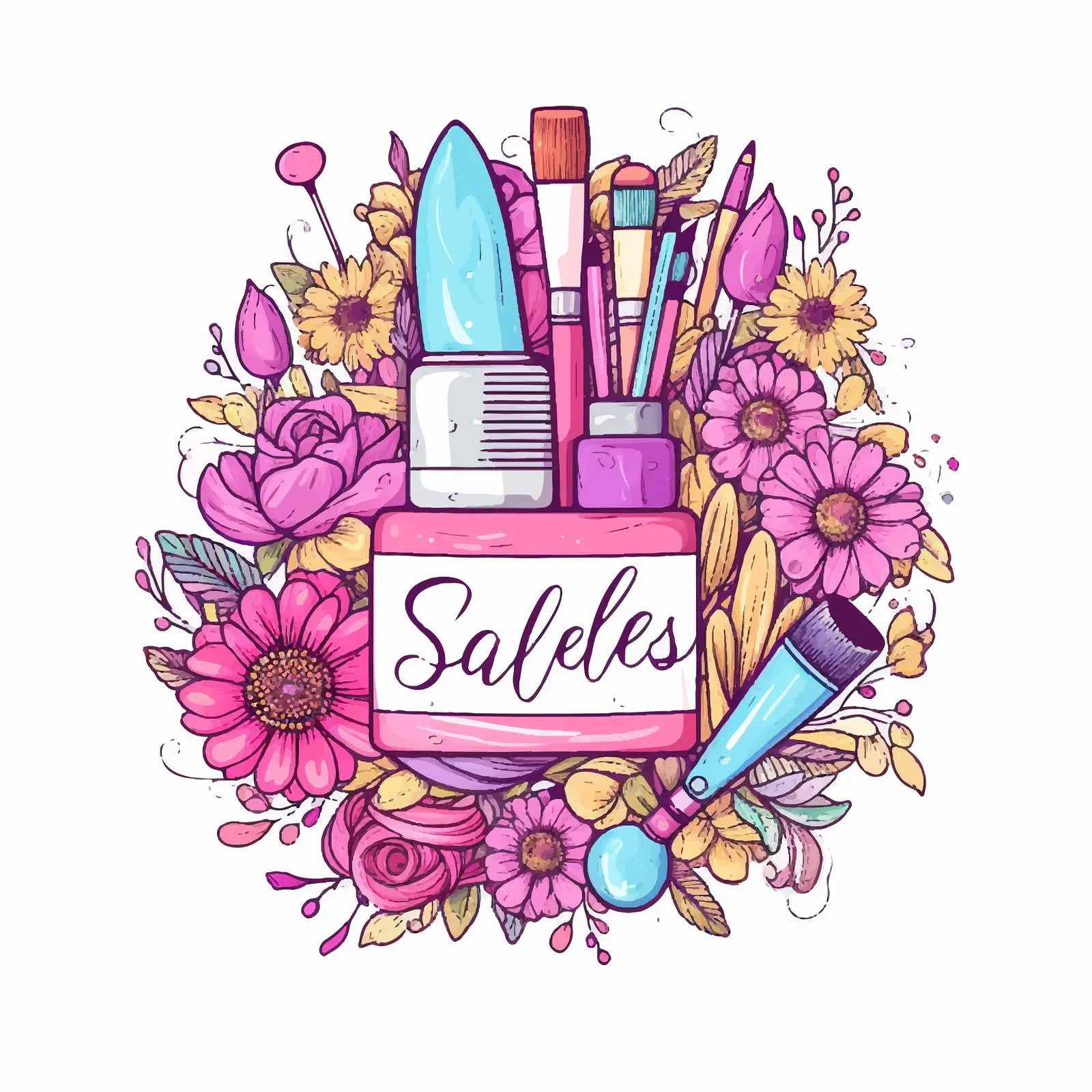 Fashionable Beautiful Nail Art Vector Design — free download from Dotvec