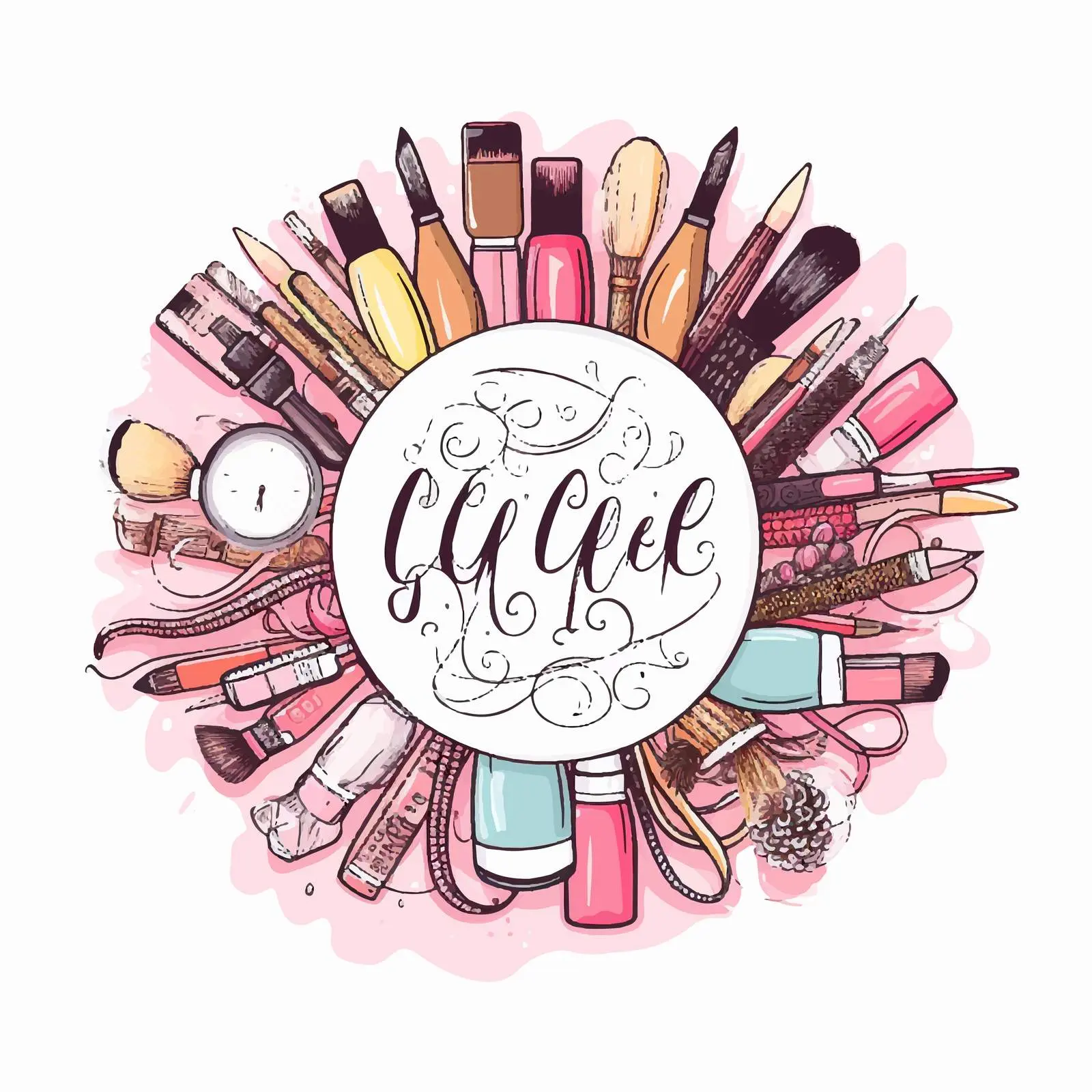 Fashionable Beautiful Nails Vector Design — free download from Dotvec