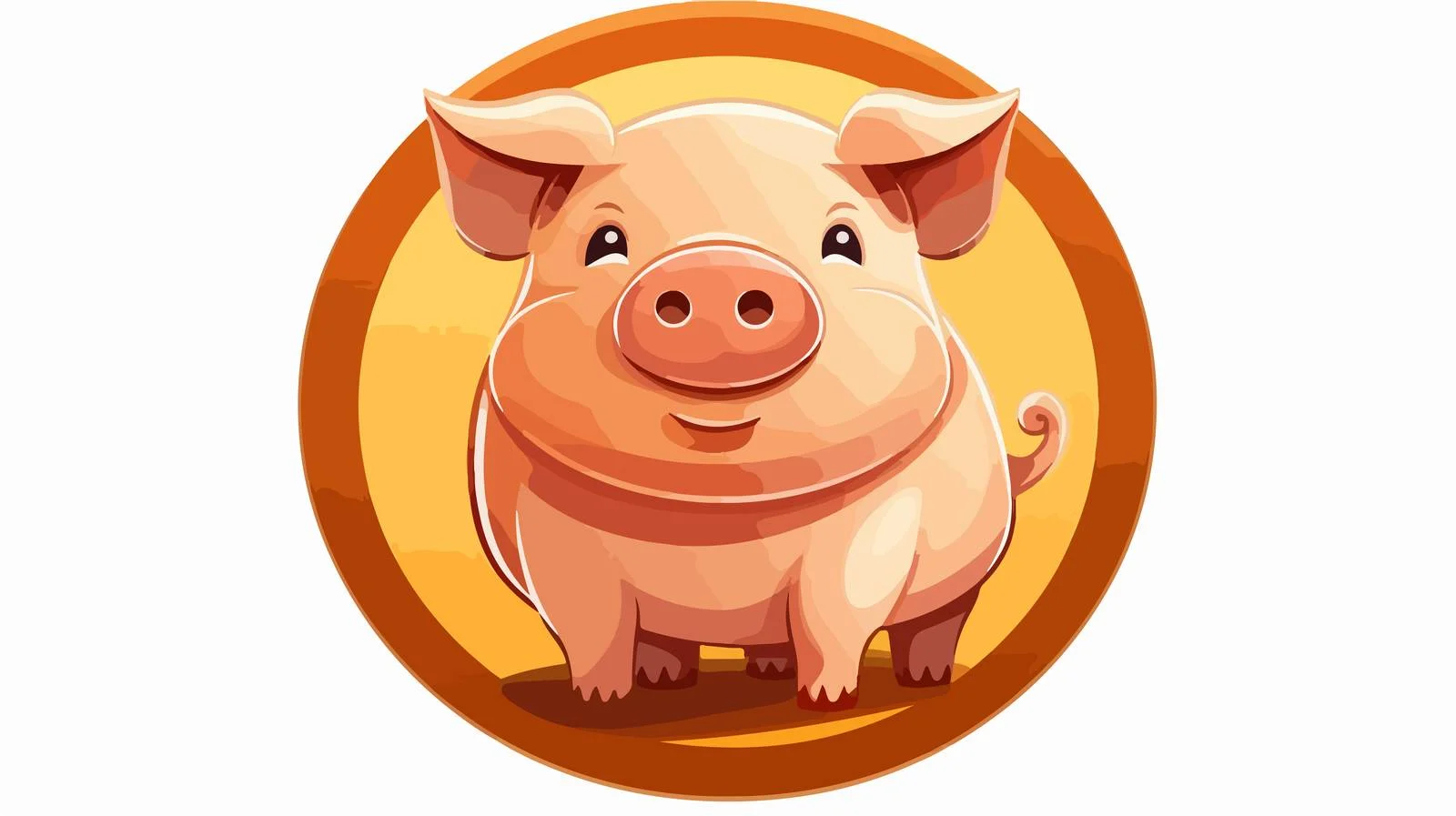 Fat Pig Icon Usage and Purpose — free download from Dotvec