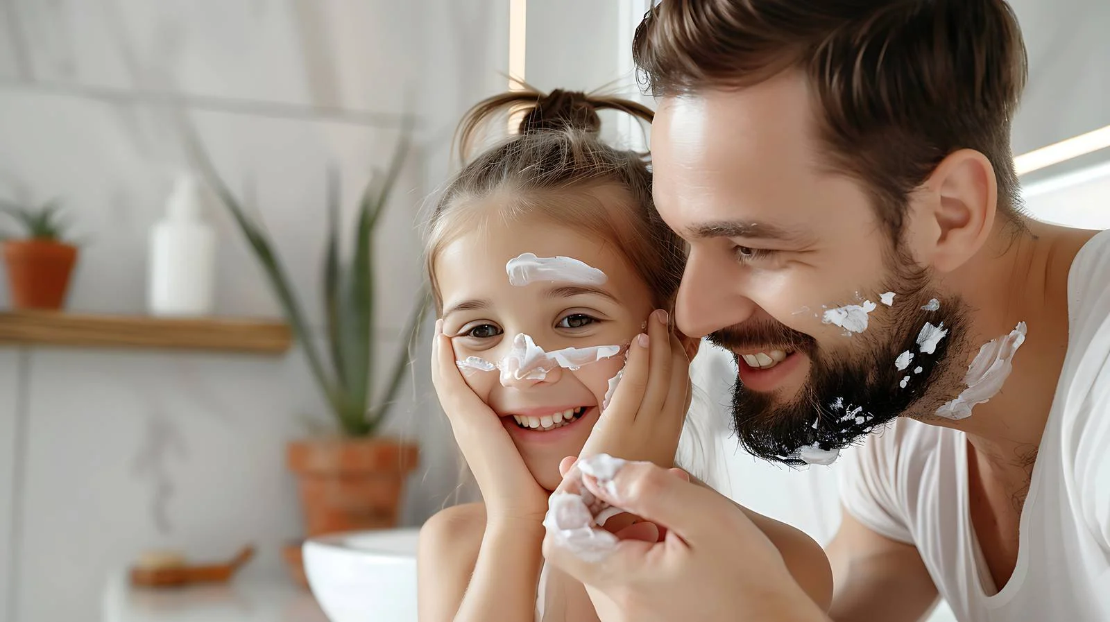 Family Skincare Routine Moment — free download from Dotvec