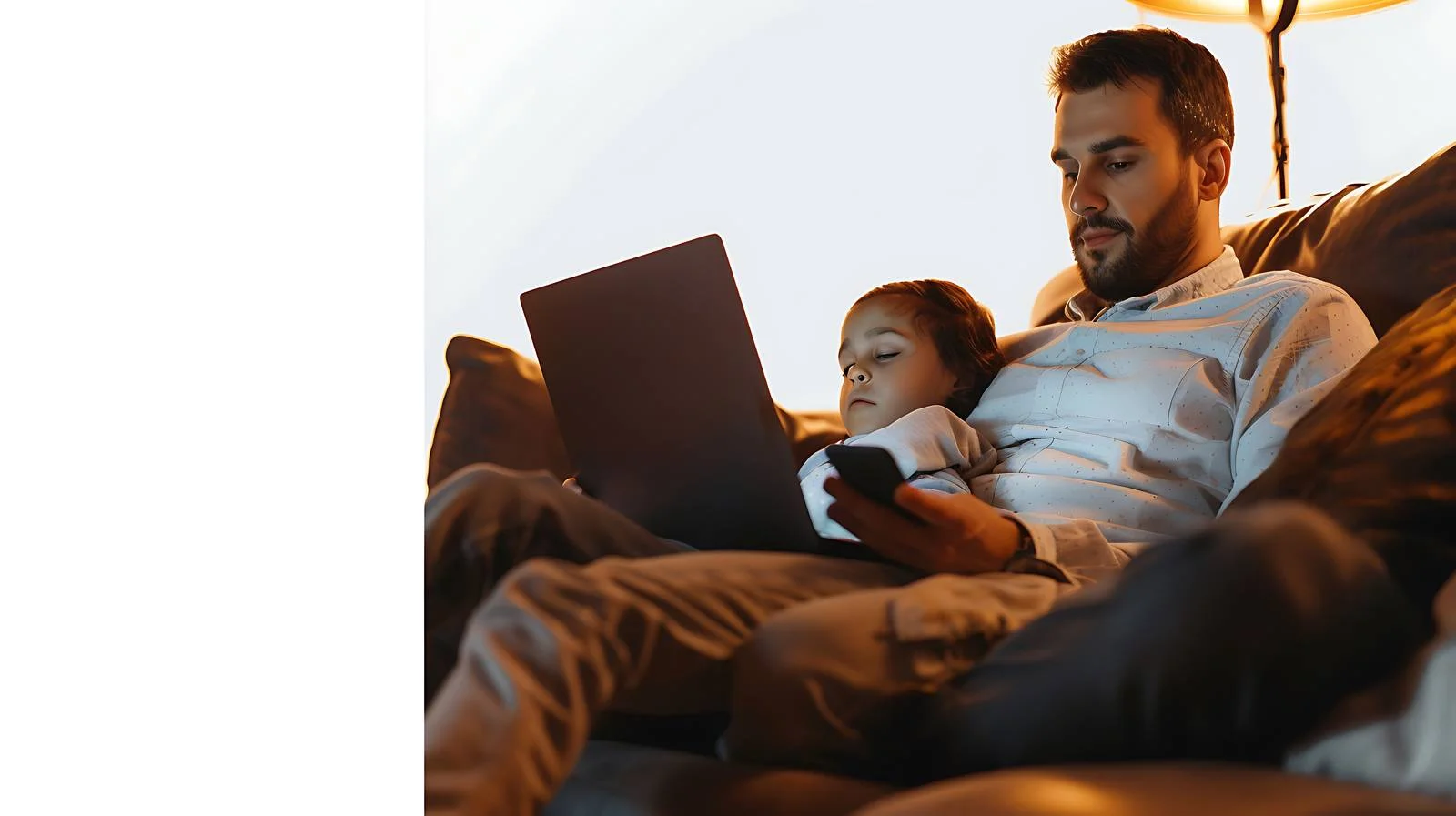 Father's Evening Technology Time — free download from Dotvec