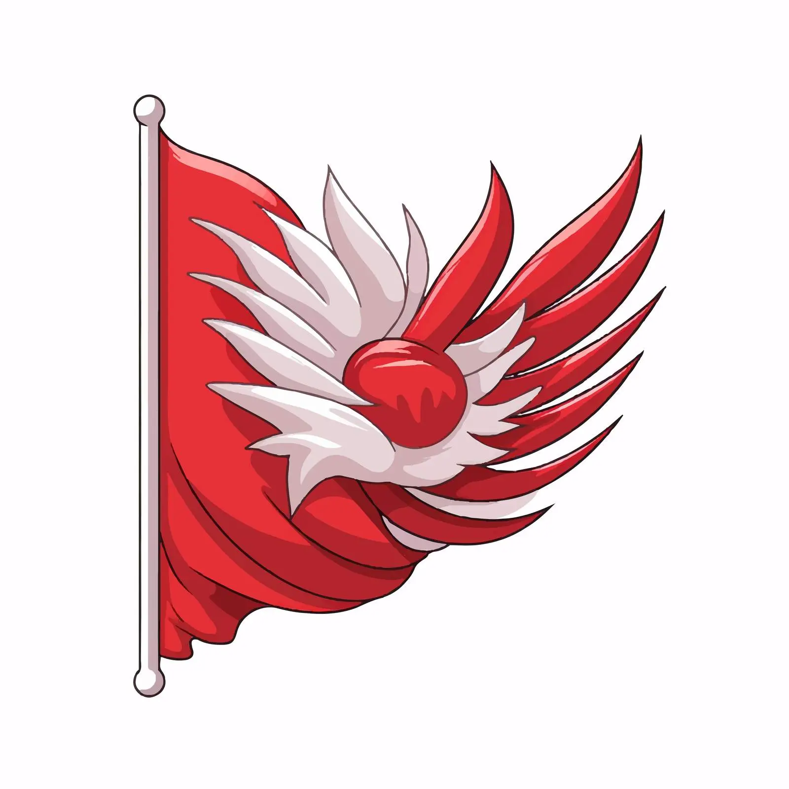 National Flag Colors Clip Art for Sign In – free emblems image from Dotvec