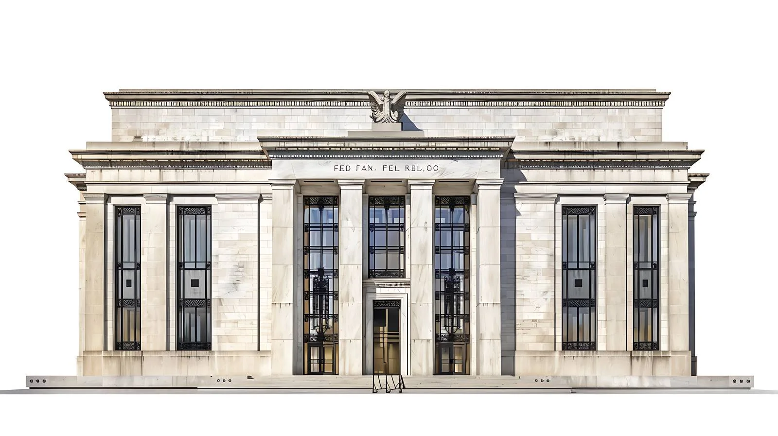 Federal Reserve Building in Washington DC Cityscape — free download from Dotvec