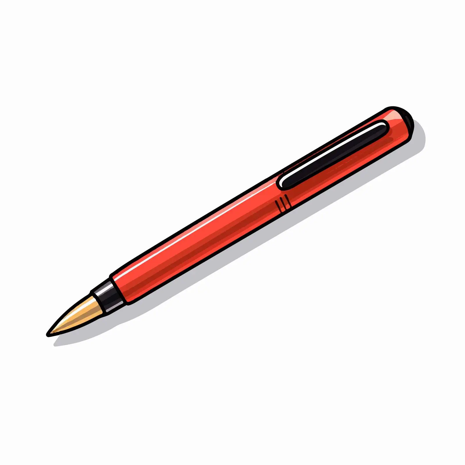 Fine Liner Felt Tip Pen Icon Vector — free download from Dotvec