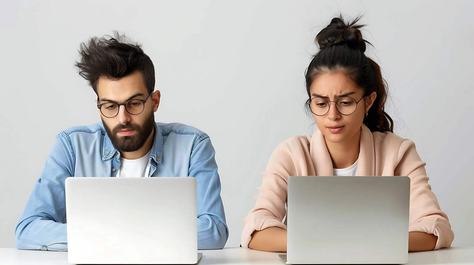 Focused Entrepreneurs Collaborating — free download from Dotvec