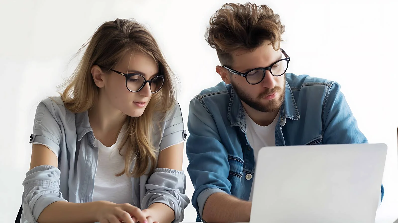 Focused Entrepreneurs Collaboration Image — free download from Dotvec