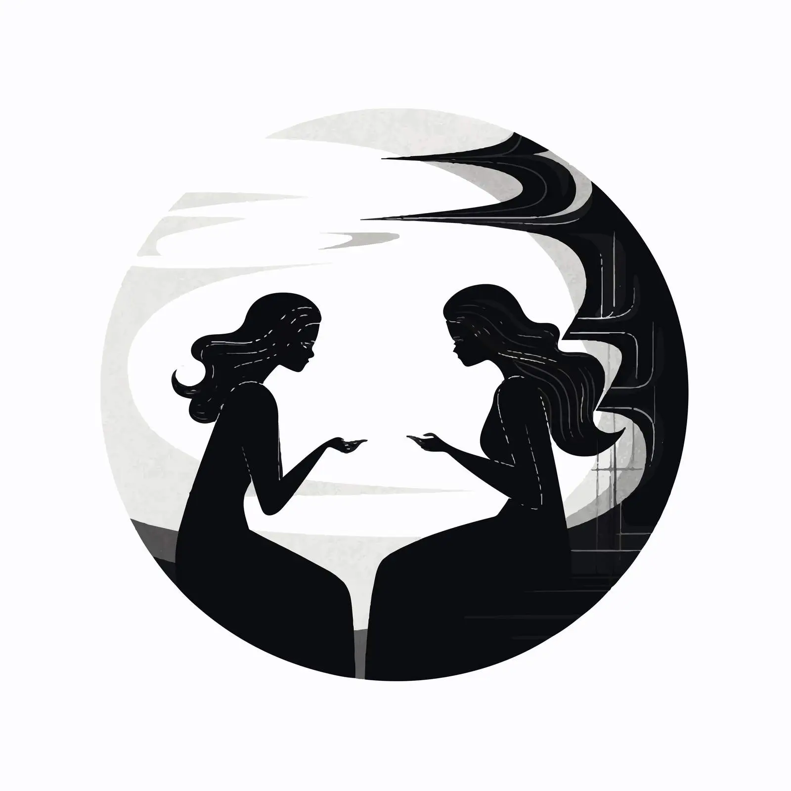 Female Character Concept Reflection and Introspection — free download from Dotvec