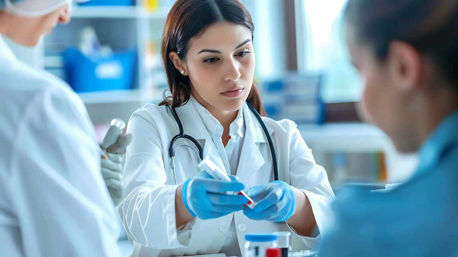 Medical Procedure: Blood Sample Collection — free download from Dotvec