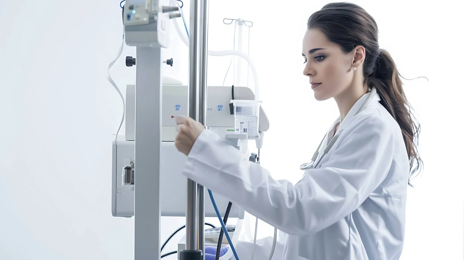 Medical Personnel Utilizing Pneumatic Tube System — free download from Dotvec