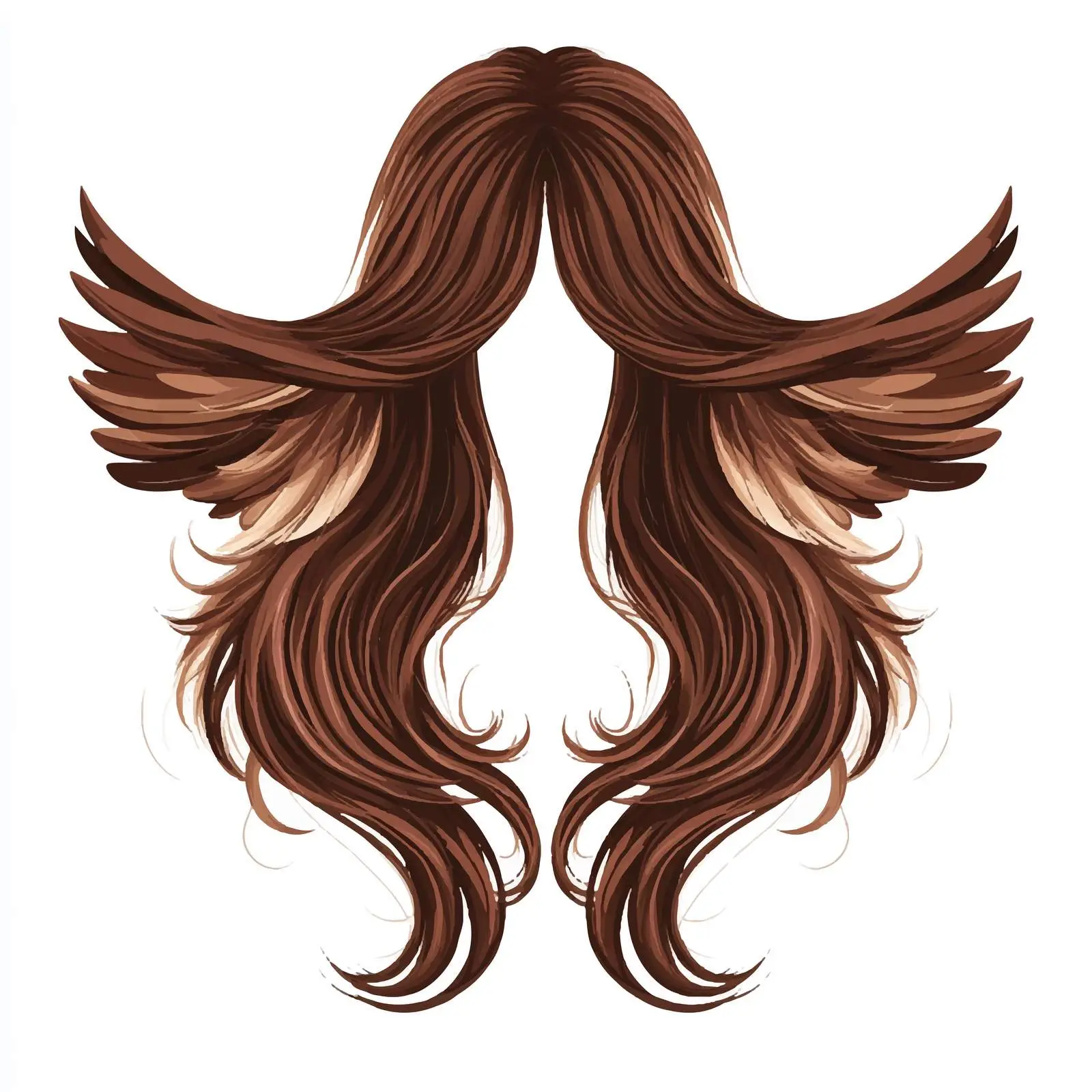 Elegant Female Hairstyle Decorative Vector Banner — free download from Dotvec