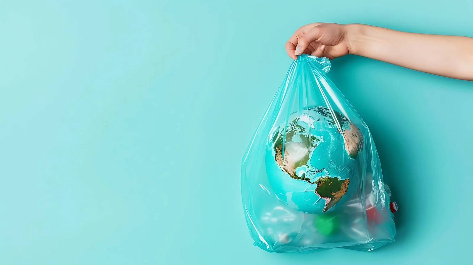 Eco-Friendly Concept with Female Hand and Globe — free download from Dotvec