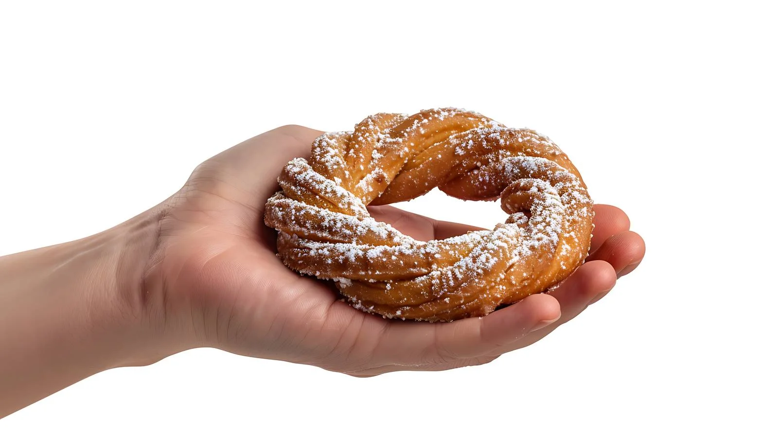 Traditional Czech Cookie in Female Hand — free download from Dotvec