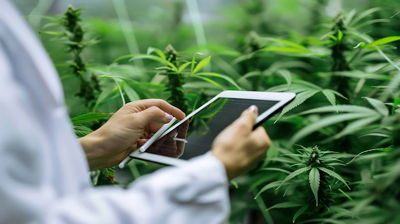 Botanist Analyses Cannabis Plants — free download from Dotvec