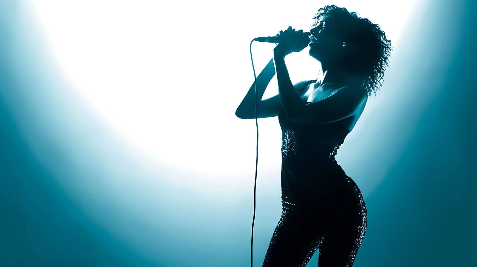 Professional Female Singer Portrait — free download from Dotvec