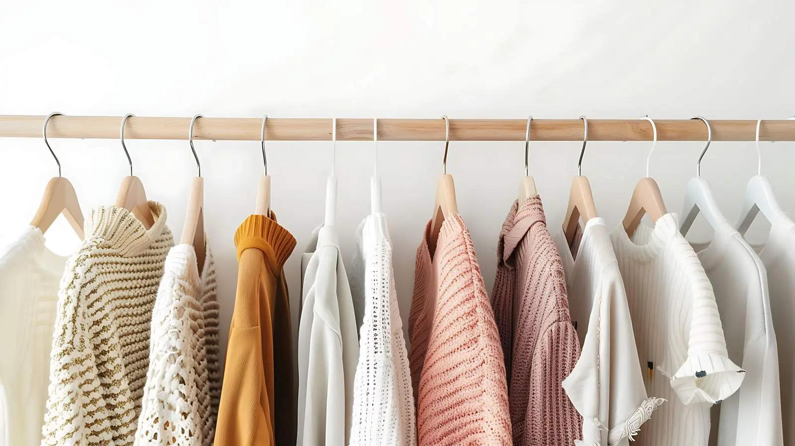 Minimalist Fashion: Feminine Clothes on Hanger – free hang image from Dotvec