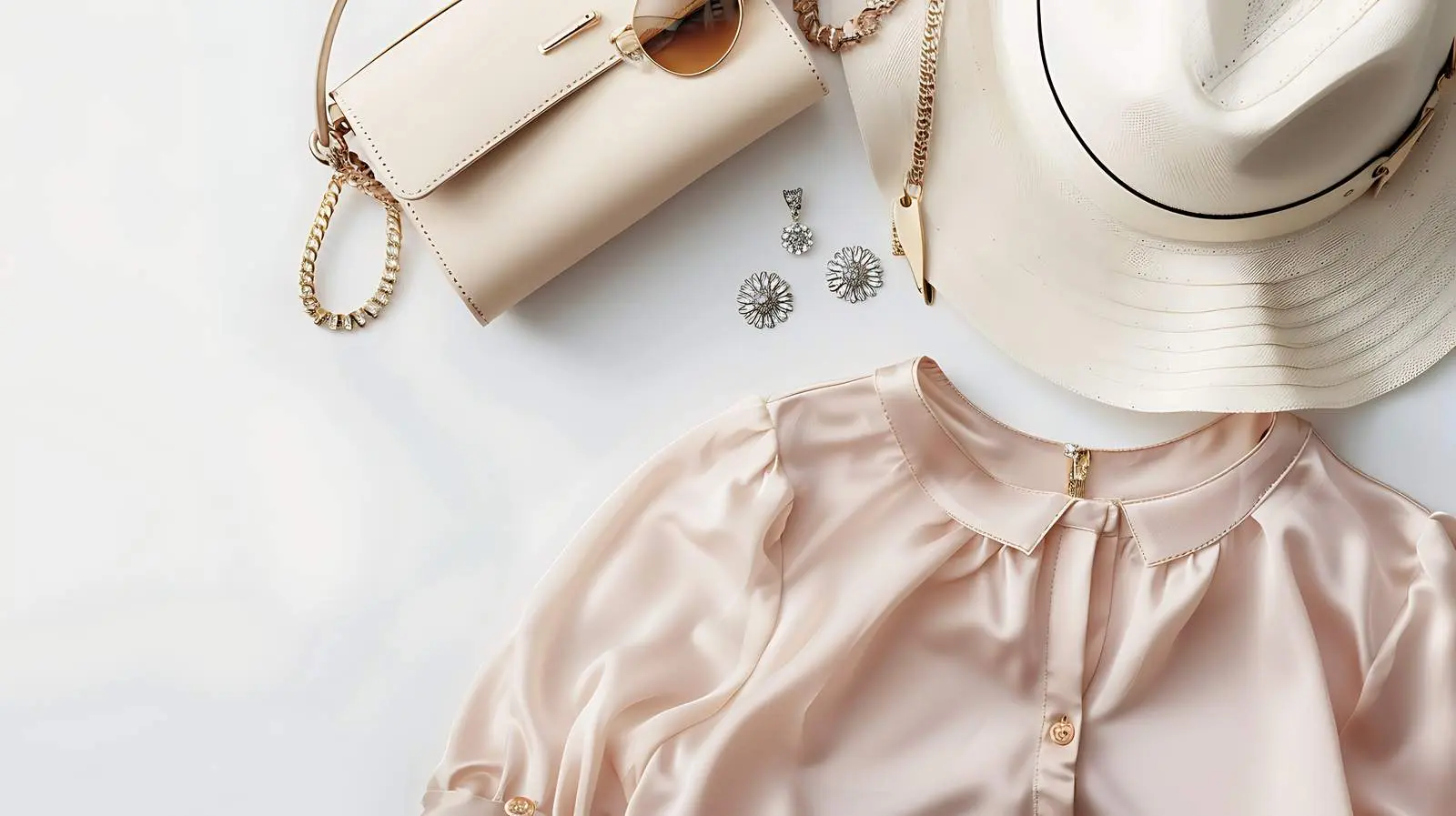 Chic Feminine Fashion Accessories Composition — free download from Dotvec