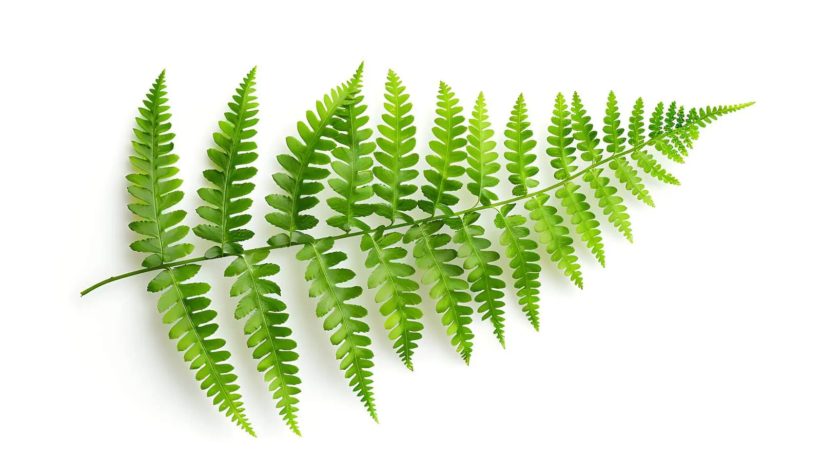 Fern Branch Isolated on White Background — free download from Dotvec