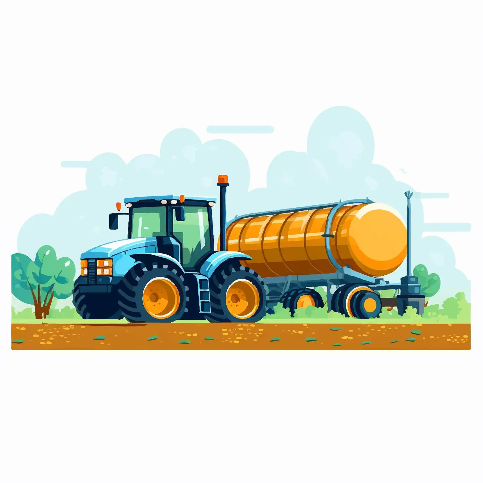 Fertilizer Machine for Agricultural Soil Treatment — free download from Dotvec