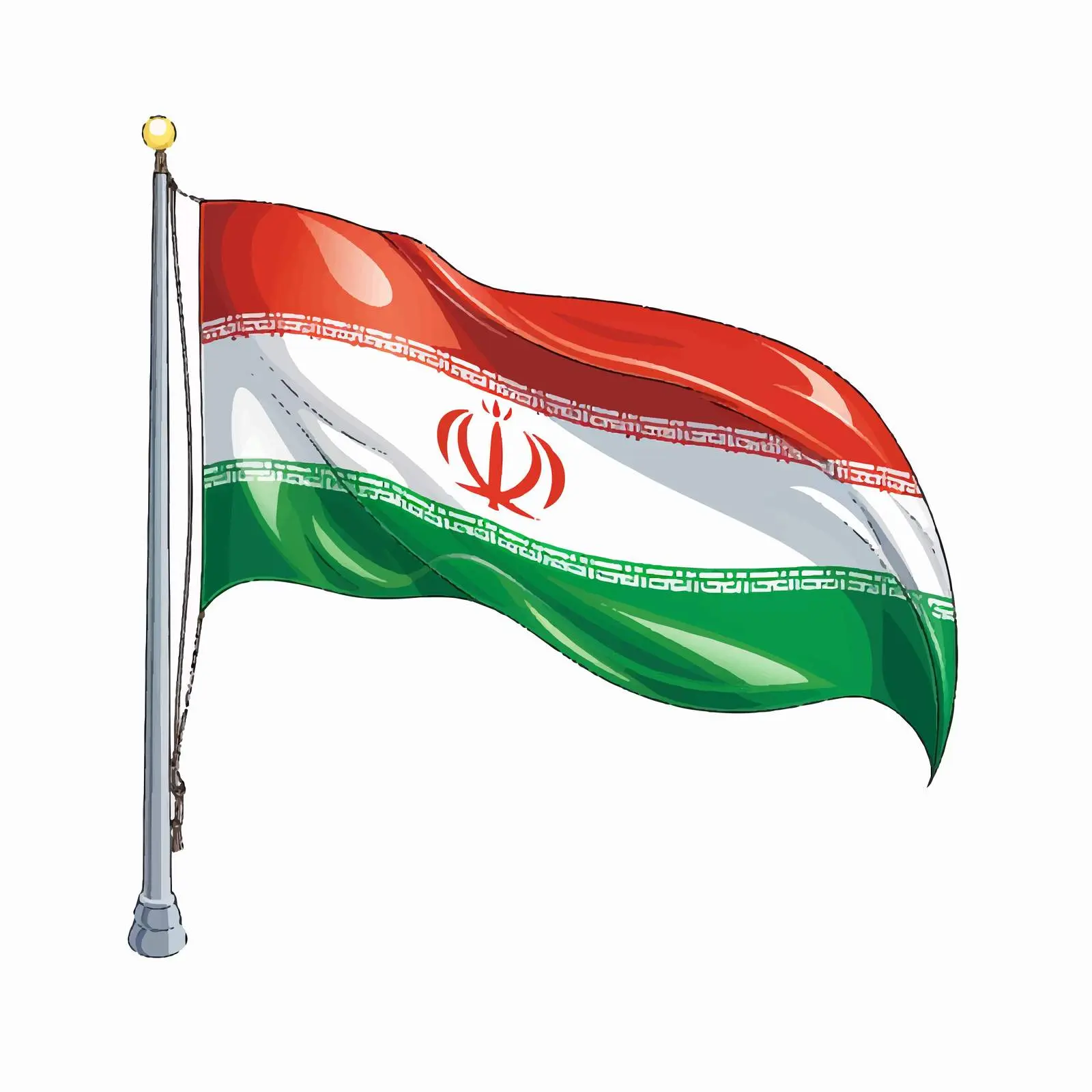 Colorful Festival Clip Art with National Flags — free download from Dotvec